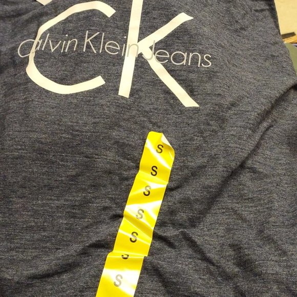 Calvin Klein Jeans Ladies' gray Hoodie - Picture 5 of 6